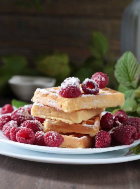 Ahududu ile gözleme 