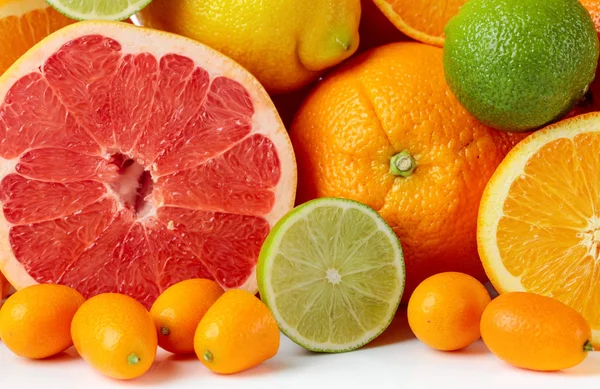 柑橘系の果物のクローズ アップ. — ストック写真