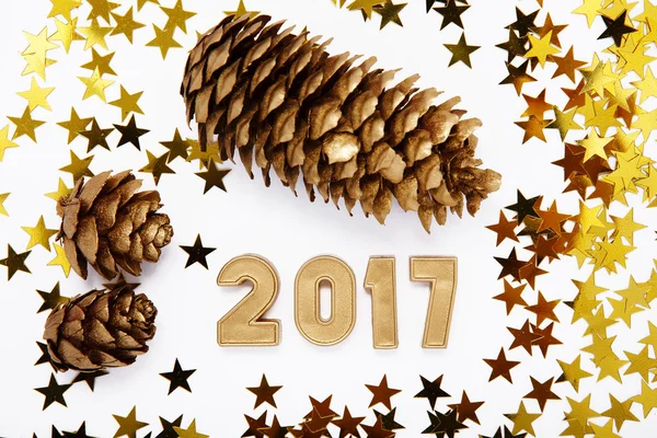 Yeni yıl 2017 — Stok fotoğraf