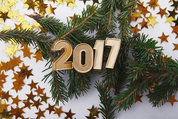 Ano novo 2017 — Fotografia de Stock