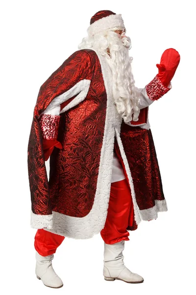 Santa Claus on white backgroun — Stock Photo, Image