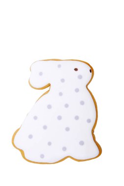 beyaz zemin üzerinde Noel kurabiye