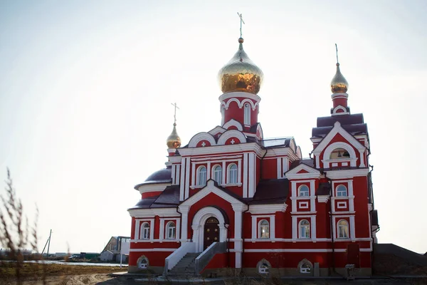 Baptême dans l'Eglise de Russie — Photo
