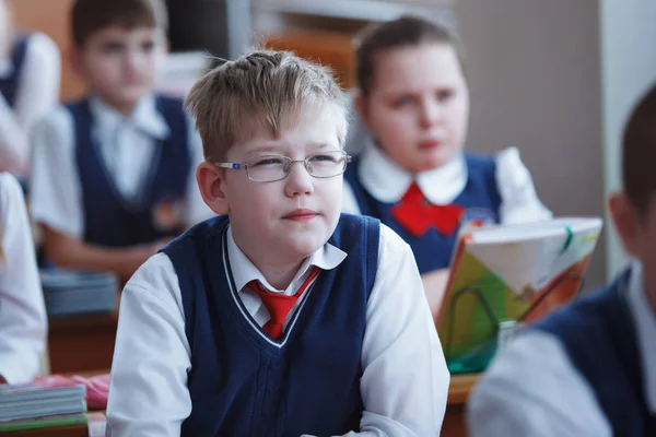 Schoolkinderen op de les — Stockfoto