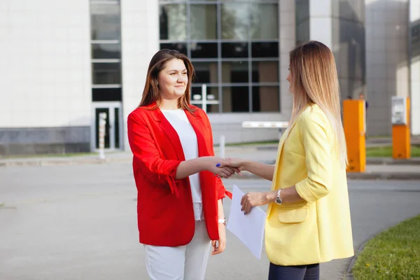 Business vacker kvinna. — Stockfoto