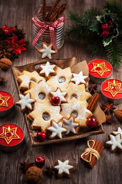 Galletas caseras para Navidad — Foto de Stock