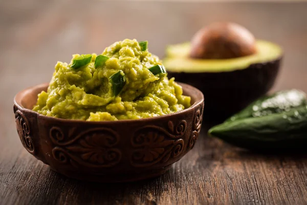 Guacamole-összetevők — Stock Fotó