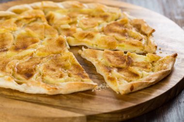 Şükran günü için Apple pie