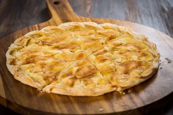 Tarte aux pommes pour Thanksgiving — Photo