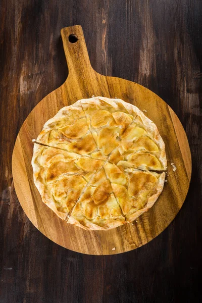 Tarte aux pommes pour Thanksgiving — Photo