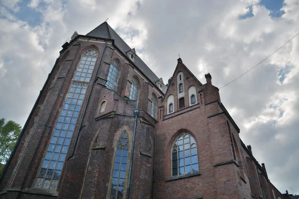 Wroclaw city street view — Stock Photo, Image