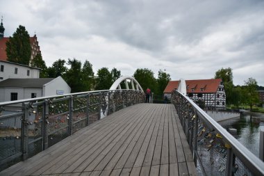 Bydgoszcz şehir cadde görünümü