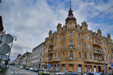 Bydgoszcz şehir cadde görünümü