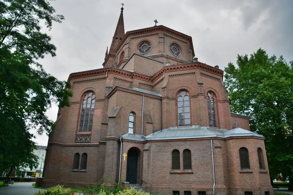 Bydgoszcz city uliční pohled — Stock fotografie