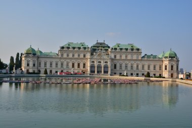 Viyana şehir sokak görünümü