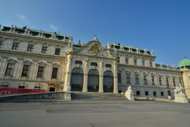 Viyana şehir sokak görünümü