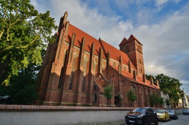 Torun şehir cadde görünümü