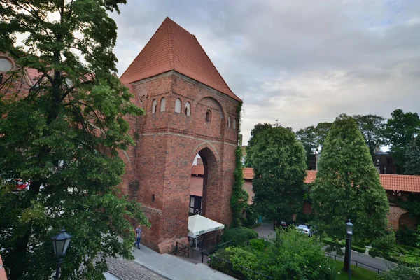 Torun ciudad vista a la calle —  Fotos de Stock