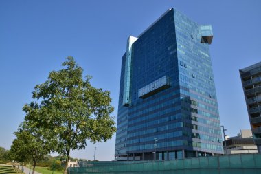 Viyana gökyüzü kazıyıcılar görünümü