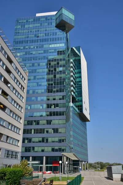 Vienna lucht schrapers uitzicht — Stockfoto