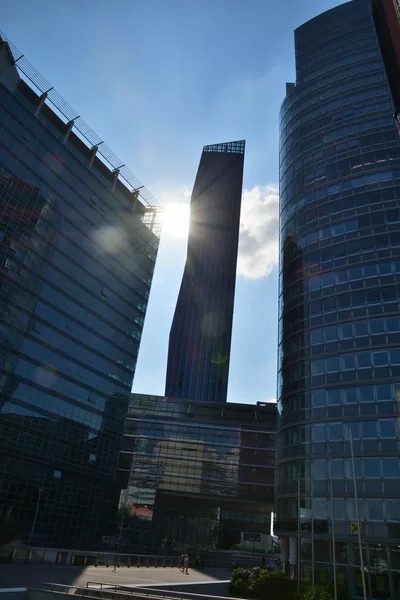 Viyana gökyüzü kazıyıcılar görünümü