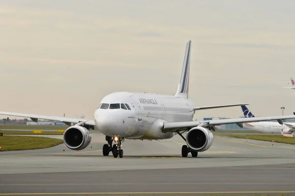 Air France vliegtuig weergave — Stockfoto