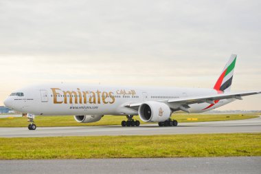 Emirates hava uçak görünümü