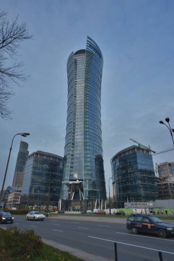 Varşova Spire bina görünümü