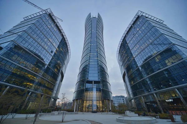 Varsovia Spire vista edificio —  Fotos de Stock