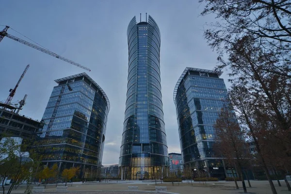 Warsaw Spire building view — Stock Photo, Image