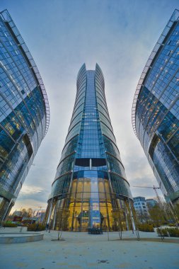 Varşova Spire bina görünümü