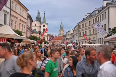 Carnaval görünümü mountebanks