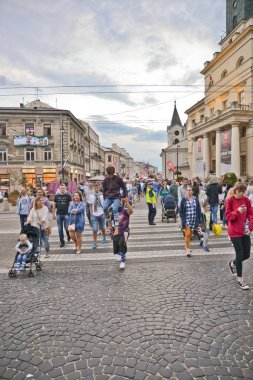 Carnaval görünümü mountebanks