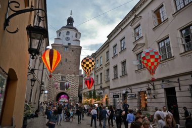 Carnaval görünümü mountebanks
