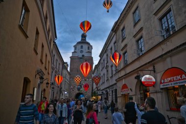 Carnaval görünümü mountebanks