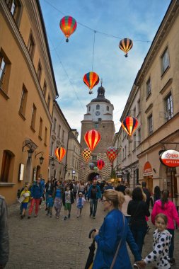 Carnaval görünümü mountebanks