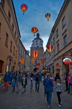 Carnaval görünümü mountebanks