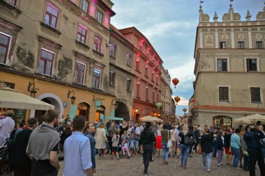 Carnaval görünümü mountebanks