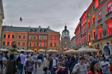 Carnaval görünümü mountebanks
