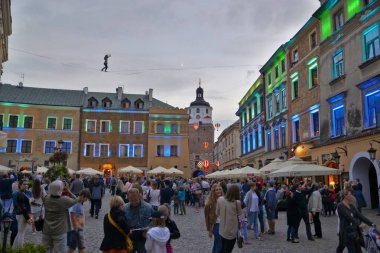 Carnaval görünümü mountebanks