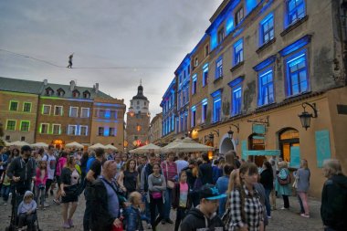 Carnaval görünümü mountebanks