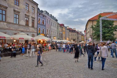 Carnaval görünümü mountebanks