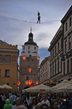 Carnaval görünümü mountebanks
