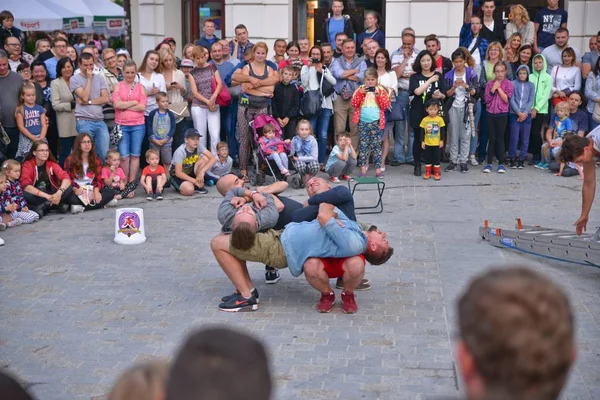 Carnaval görünümü mountebanks