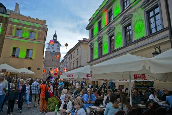 Carnaval görünümü mountebanks
