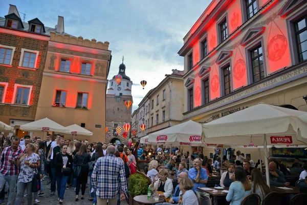 Carnaval görünümü mountebanks