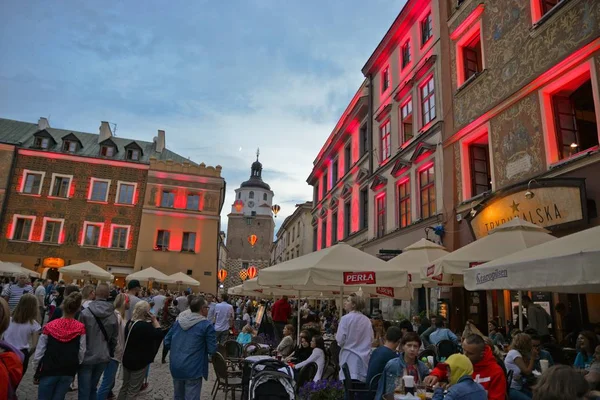 Carnaval görünümü mountebanks