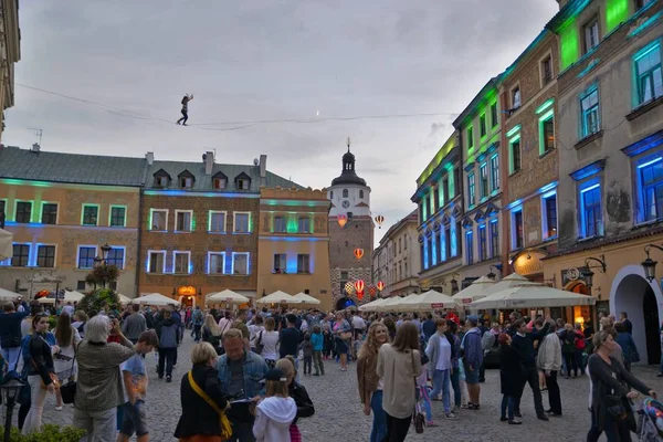 Carnaval görünümü mountebanks