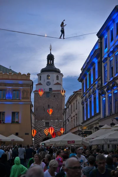Carnaval görünümü mountebanks