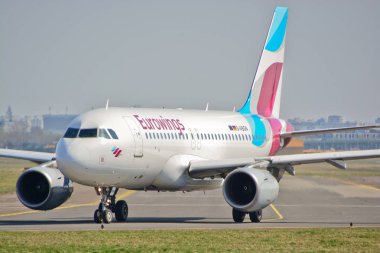 Alman Eurowings uçak görünümü